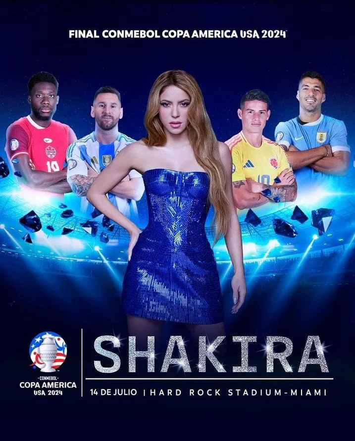shakira copa america